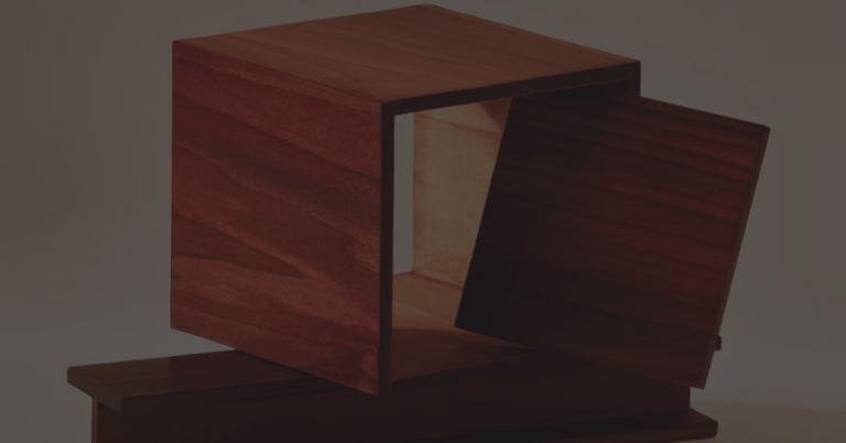 A box made of Superwood