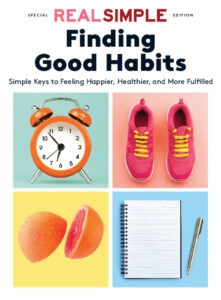 Real Simple: Finding Good Habits book covera